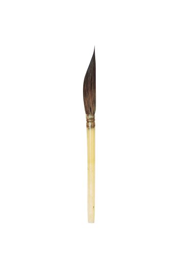 Da Vinci : Kazan Sincap Kılı Yan Kesik Kılıç Çini Seramik Porselen Kestirme Fırçası : Seri 604 : No: 3