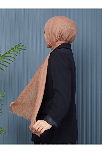 Golden Rose Burümcük Patterned Shawl