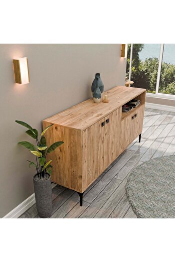 Mezza 1640 Artemıs 160 Lık Modern Konsol Atlantik Çam