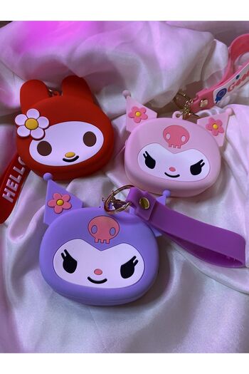 SANRIO Sanrio Soft Character Keychain Wallet Bag - 1 Piece