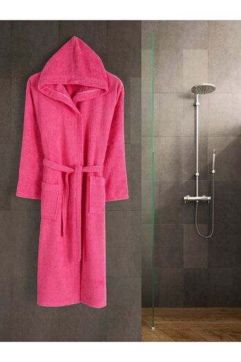 Eymir Home Collection Γυναικείο μπουρνούζι - Hoodie & Curl Design