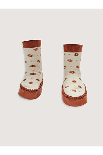 LC Waikiki LCW baby Printed Baby Girl Home Socks