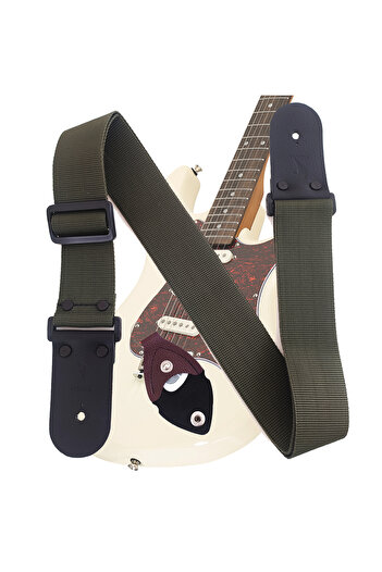 MEDUSA Gerçek Deri Hk Gitar Askısı Ukulele Askısı Saz Askısı Enstrüman Askı Kayışı Pena Kılıfı