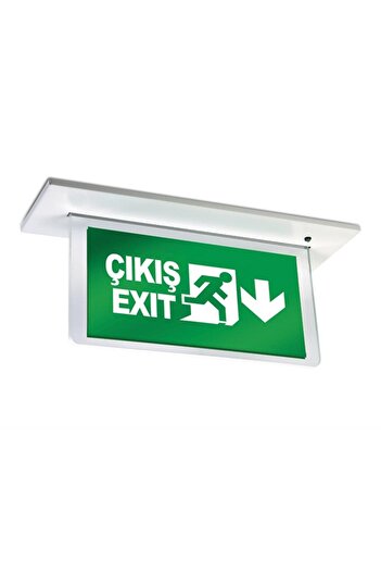 Arsel Orion Aeb-24223-L Recessed Emergency Exit Directional Device 180 Min. from Network and Outage. Ya