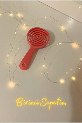 VANCL Professional 3D Oval Hair Brush Orange Essu08 (Gift with Your Product)
