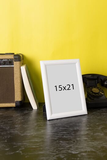 Araste 15x21 Photo Picture Frame Horizontal Vertical - Suitable for Desktop and Wall Hanging