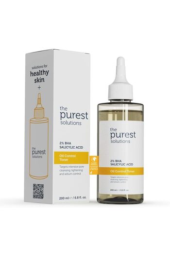 The Purest Solutions The Purest Solutions Oil Control Toner (2% BHA Salicylic Acid) - Oily, Pore Balancing Toner for Acne