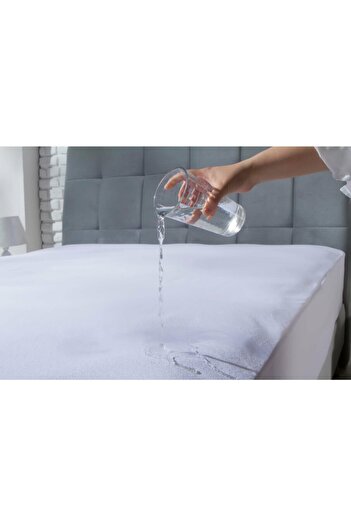 Doqu Home Sleepline Sıvı Geçirmez Fitted Alez Beyaz - 160 x 200 cm