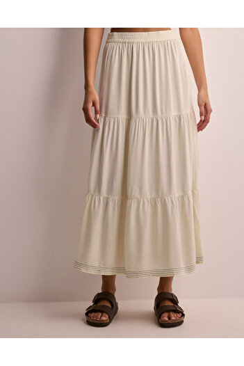 PIECES SKIRT FEM WOV VI47/CO41/LIN12
