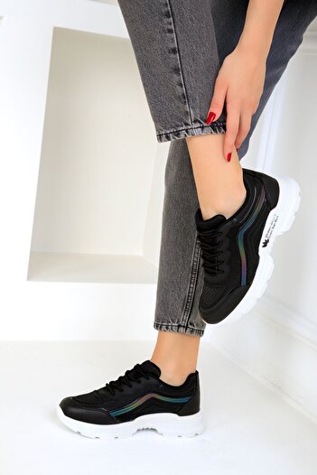 SOHO Women's Sneaker 19255 - Black