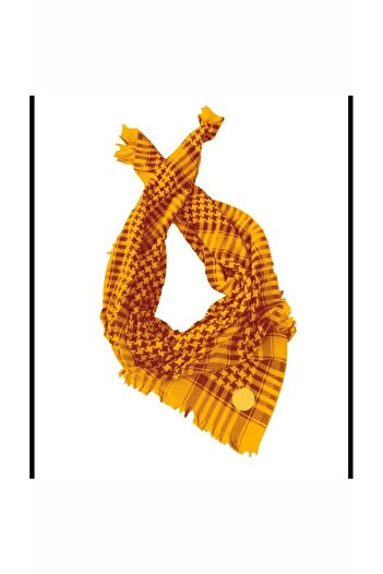 ÇİĞDEM Σάλι Unisex Puşi Fan - 100cm x 100cm, Καθημερινή χρήση