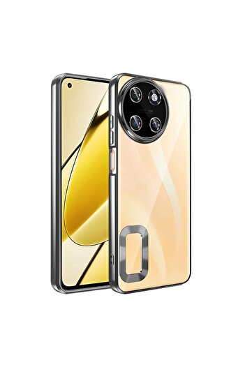 Nezih Case Realme 11 4G Silicone Luxury Cover with Colorful Transparent Camera Protection at Corners
