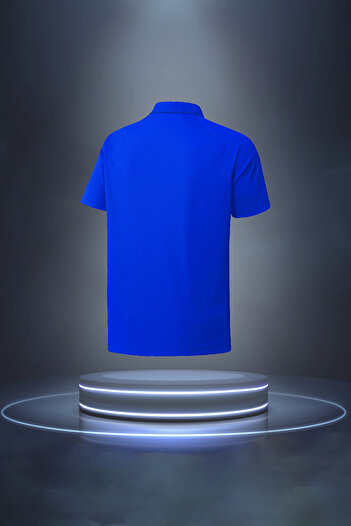 POSEIDON STORM Tricou cu mânecă scurtă din țesătură Blue Vision Pro pentru bărbați, S-3XL