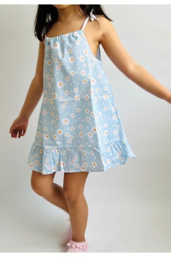 Zebra GIRL'S POPLIN ROPE SLING DRESS