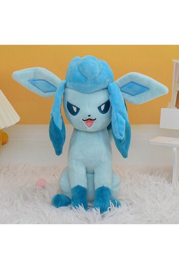 Takara Tomy Glaceon 28cm Eevee Evrimleri Pokemon Peluş Oyuncak