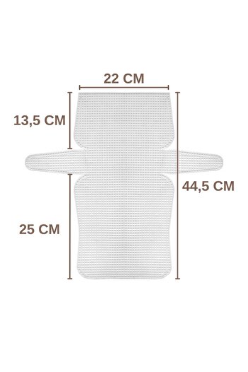 SENSY Plastic Bag Canvas 22 cm - 44,5 cm Bag Accessory and Bag Accessory
