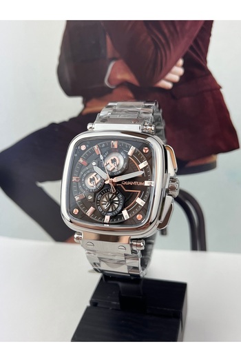 Quantum 5 ATM Waterproof Men's Wristwatch - 2 Years Warranty