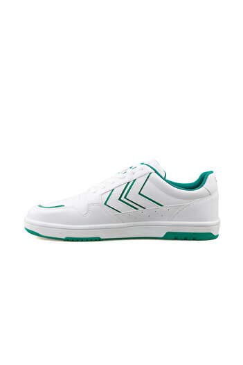 hummel White Green Unisex Sneaker - Casual, Running and Walking Sports Shoes
