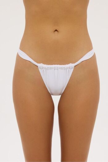 AYYILDIZ 63061 Model White Bikini Bottom