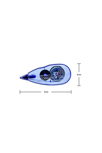 ASR 18 Metrelik Daksil, Şerit Silici, Tipex, 18 Metre X 5mm, Şerit Düzeltici