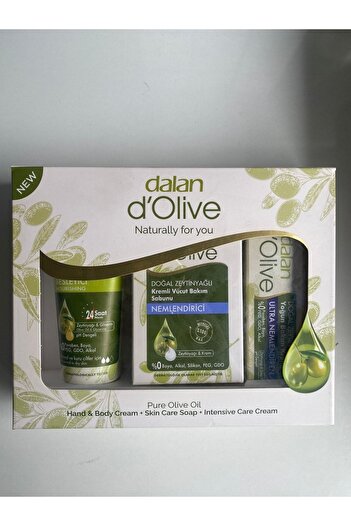 Dalan Dolive 3 Lü Set 75ml Krem +20ml Krem+100gr Sabun