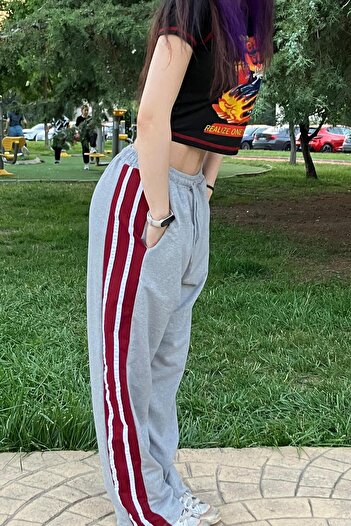 Carpe Gray Striped Tracksuit
