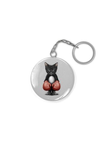 Fizello Cat Boxer 2017 Keychain