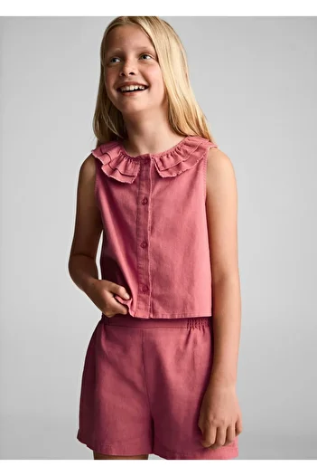 MANGO Kids Red Shorts for Kids