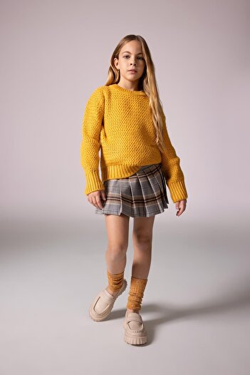 DeFacto Crew Neck Girl's Sweater - A2886a823wn