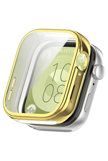 İncisoft Huawei Watch Fit 3 - 360° Full Protection Case Covered, Compatible Case and Screen Protector