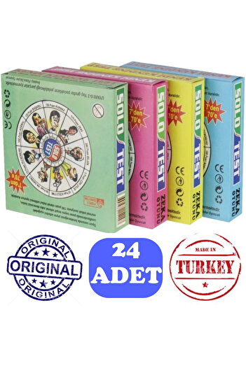 Solo 24 Pieces Test Fun Nostalgic Gift Intelligence Game - Intellect Game Karne Gift