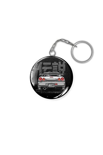 Fizello Monster Skyline Gtr R34 (pearl White) Keychain