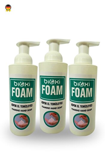 Bioxi Foam Hand Soap 500 ml (Pack of 3) |   White Soap Scented - for Economical and Effective Cleaning