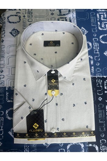 CLASSO Battal Size Short Sleeve Shirt