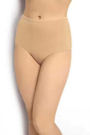 MYS GRUP TEKSTİL Set de 6 piese Camisole-MODAL pentru culoarea pielii - Bikini slip /697
