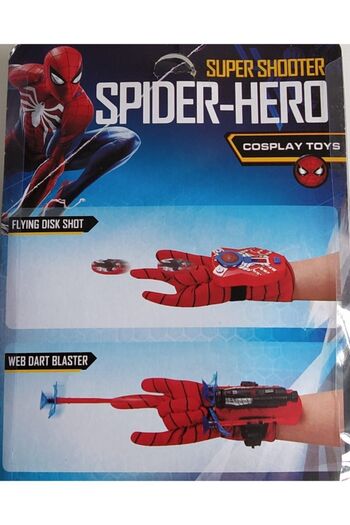 CAN OYUNCAK Spiderman Arrow Throwing Gloves