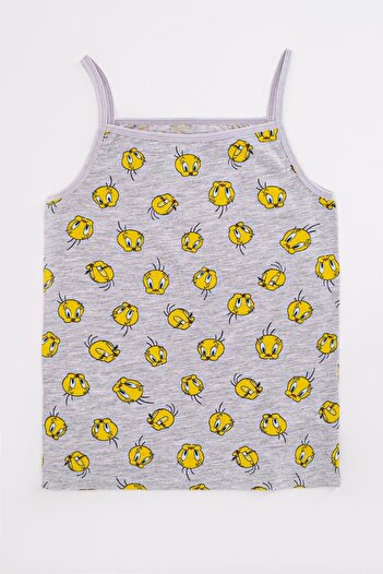 TWEETY Girl's Licensed Thin Strap 2-Piece Athlete Set