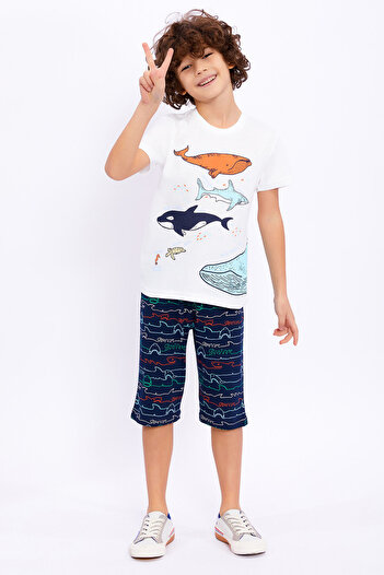 ROLY POLY Rolypoly Boy's Cream Capri Set