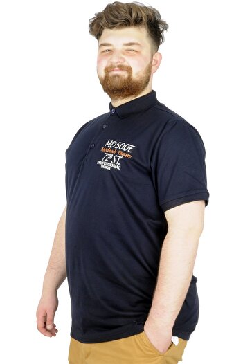 ModeXL Mode Xl Великий розмір Футболка Поло Md500e 22342 Синій