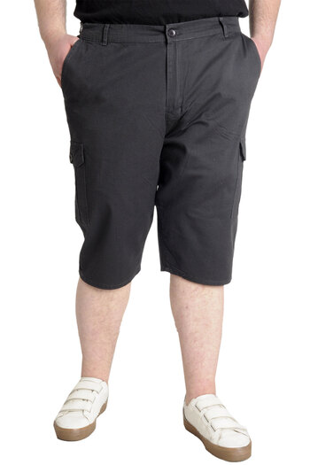 ModeXL Mode XL Large Size Men's Capri Classic 21401 Anthracite