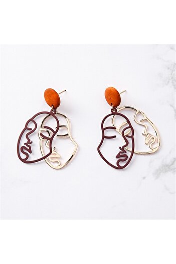 So Much Accesories So-much Women's 3D Silhouette Earrings-7