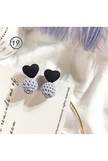 So Much Accesories So-much Women's Design Heart Detailed Double Earrings