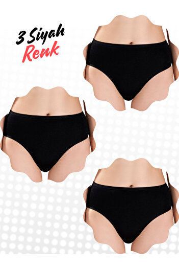 Berrak Bikini cu talie înaltă în stil Bato - Set economic de 3 (de calitate ultra)