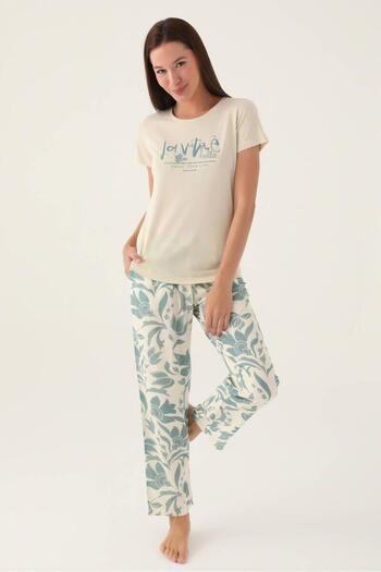 Pierre Cardin 8825 Enjoy Women's Short Sleeve Pajama Set