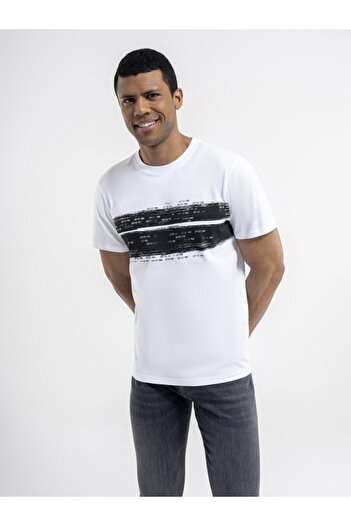 Loft Lf2036419 Ανδρικό T-shirt Λευκό