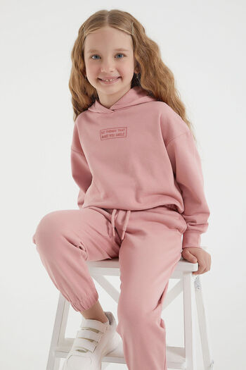 ROLY POLY Rolypoly Gone Do Things That Make You Smile Pink Girl's Tracksuit Set