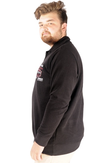 ModeXL Mode Xl Чоловічий світшот Polo Selanik The Lightgouse 20443 Чорний