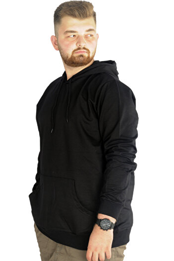 ModeXL Mode Xl Large Size Tracksuit Top 2ip Basic 20569 Black