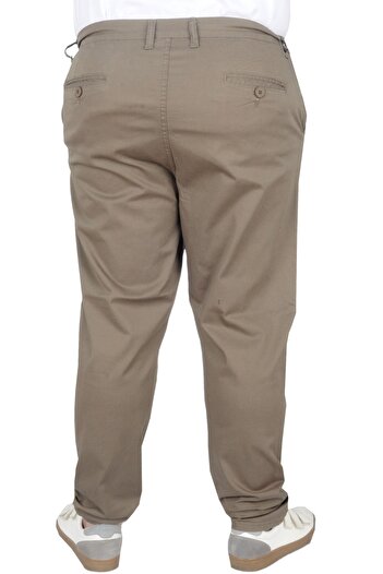 ModeXL Linen Milano 20850 Earth - Large Size Men's Trousers