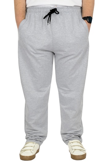 ModeXL Mode Xl Plus Size Men's Sweatpants Classic 2 Thread 11100 Gray